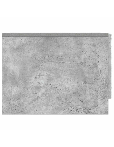Tavolino da salotto con cassetto Grigio Cemento 49 x 50 x 37 cm