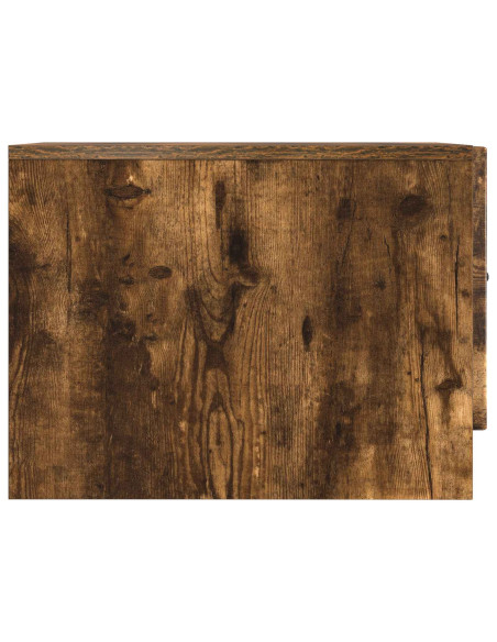 Tavolino da salotto con cassetto Rovere Fumo 49 x 50 x 37 cm