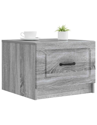 Tavolino da salotto con cassetto Grigio Sonoma 49 x 50 x 37 cm