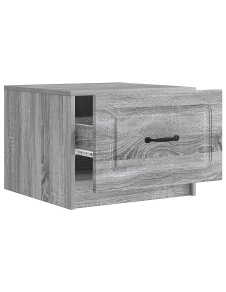 Tavolino da salotto con cassetto Grigio Sonoma 49 x 50 x 37 cm