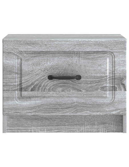 Tavolino da salotto con cassetto Grigio Sonoma 49 x 50 x 37 cm