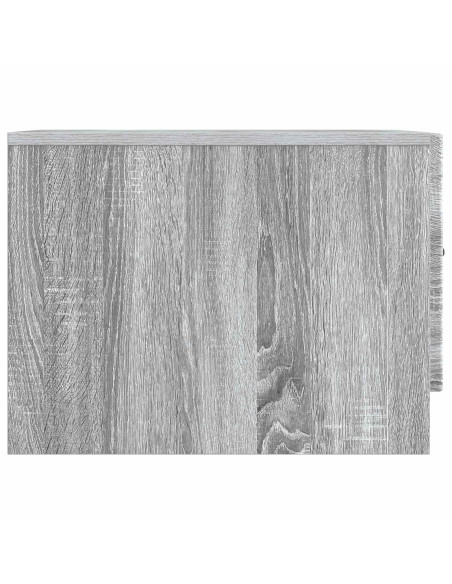 Tavolino da salotto con cassetto Grigio Sonoma 49 x 50 x 37 cm