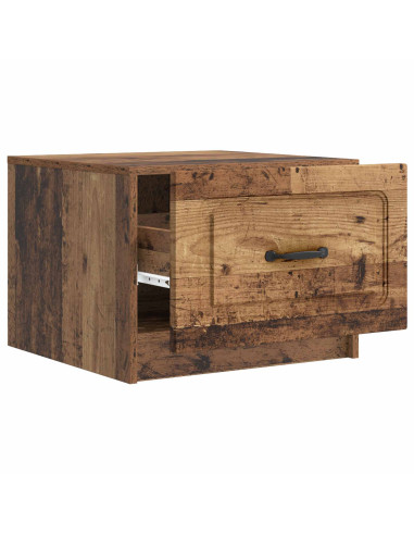 Tavolino da salotto con cassetto Legno antico 49 x 50 x 37 cm
