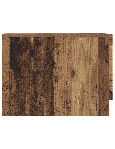 Tavolino da salotto con cassetto Legno antico 49 x 50 x 37 cm