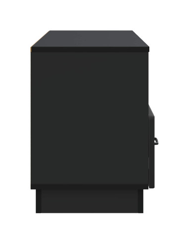 Mobile TV Nero 102 x 34,5 x 47 cm Legno ingegnerizzato