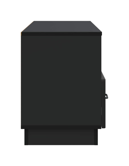 Mobile TV Nero 102 x 34,5 x 47 cm Legno ingegnerizzato