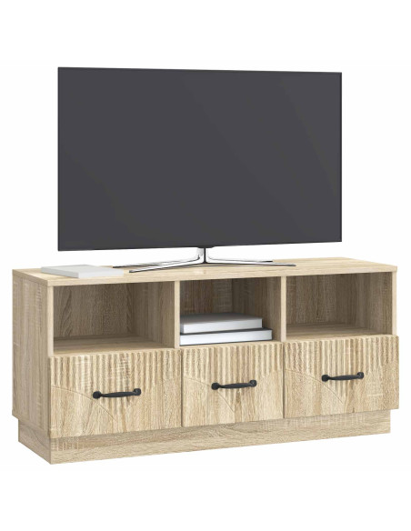 Mobile TV Rovere Sonoma 102 x 34,5 x 47 cm Legno ingegnerizzato