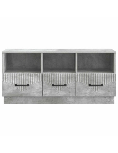 Mobile TV con cassetto Grigio Cemento 102 x 34,5 x 47 cm