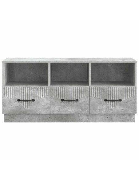 Mobile TV con cassetto Grigio Cemento 102 x 34,5 x 47 cm