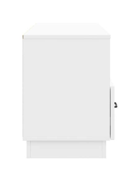 Mobile TV Bianco Lucido 102 x 34,5 x 47 cm Legno ingegnerizzato