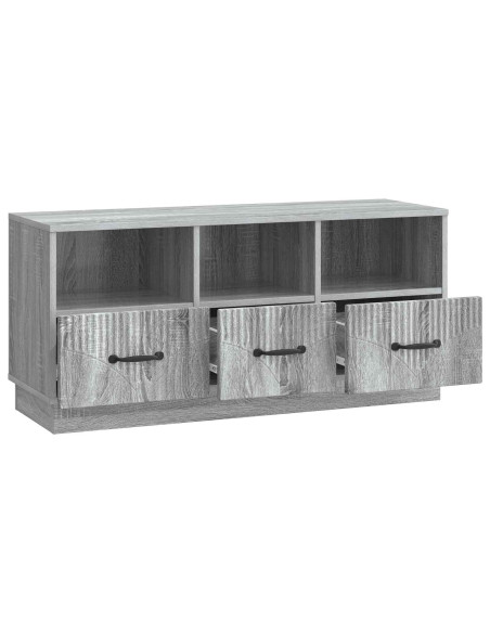 Mobile TV Grigio Sonoma 102 x 34,5 x 47 cm Legno ingegnerizzato