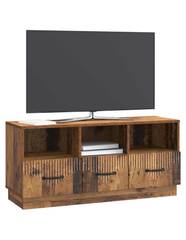 Mobile TV Legno antico 102 x 34,5 x 47 cm Legno ingegnerizzato
