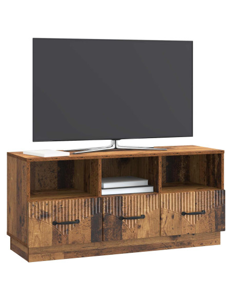 Mobile TV Legno antico 102 x 34,5 x 47 cm Legno ingegnerizzato