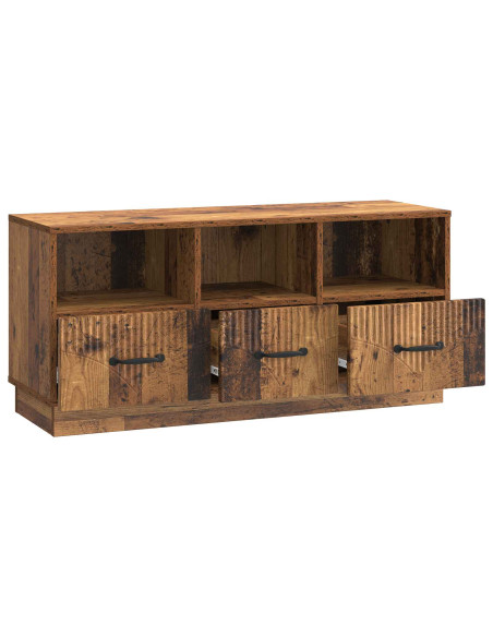 Mobile TV Legno antico 102 x 34,5 x 47 cm Legno ingegnerizzato