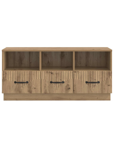 Mobile TV con cassetto Rovere Artigianale 102 x 34,5 x 47 cm