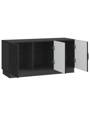 Mobile TV Nero 99 x 34,5 x 47 cm Legno ingegnerizzato