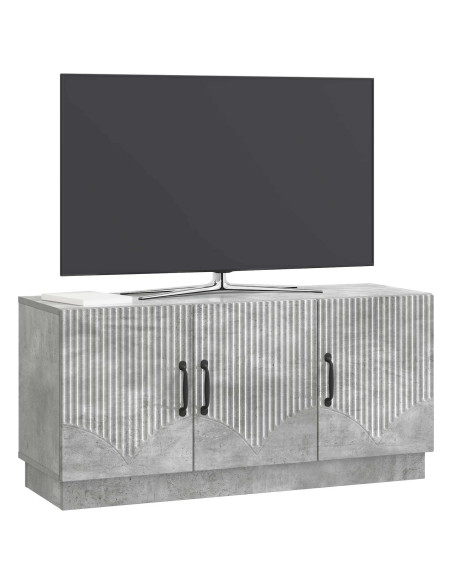 Mobile TV Grigio Cemento 99 x 34,5 x 47 cm Legno ingegnerizzato