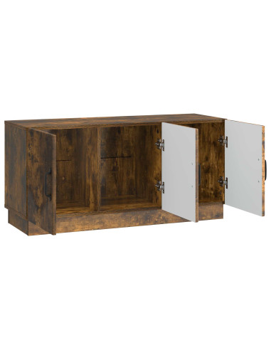 Mobile TV Rovere Fumo 99 x 34,5 x 47 cm Legno ingegnerizzato
