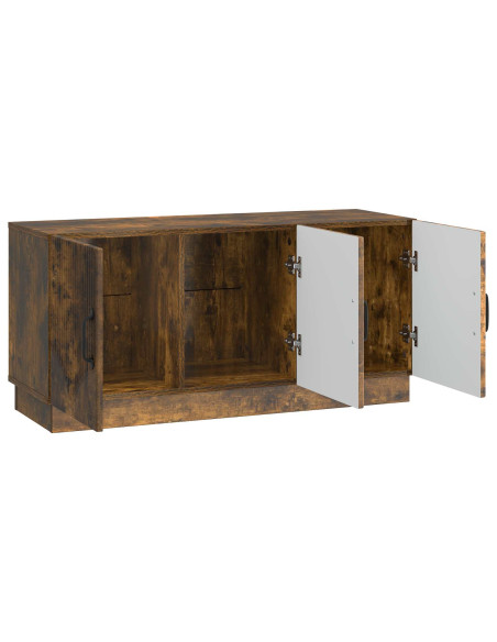 Mobile TV Rovere Fumo 99 x 34,5 x 47 cm Legno ingegnerizzato