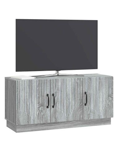 Mobile TV Grigio Sonoma 99 x 34,5 x 47 cm Legno ingegnerizzato