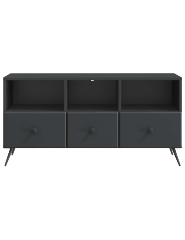 Mobile TV Nero 102 x 34,5 x 50 cm Legno ingegnerizzato