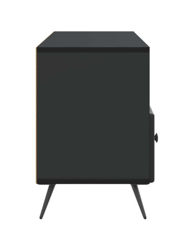 Mobile TV Nero 102 x 34,5 x 50 cm Legno ingegnerizzato