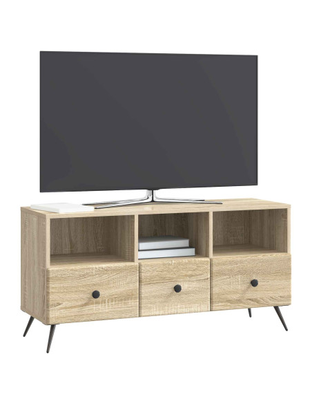 Mobile TV Rovere Sonoma 102 x 34,5 x 50 cm Legno ingegnerizzato
