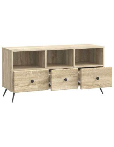 Mobile TV Rovere Sonoma 102 x 34,5 x 50 cm Legno ingegnerizzato