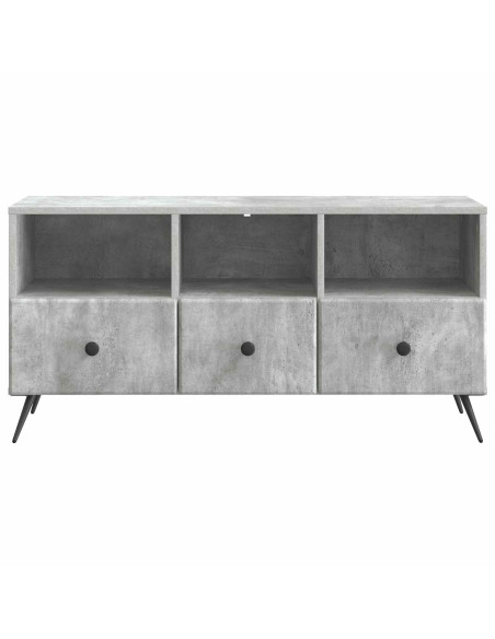 Mobile TV con cassetto Grigio Cemento 102 x 34,5 x 50 cm