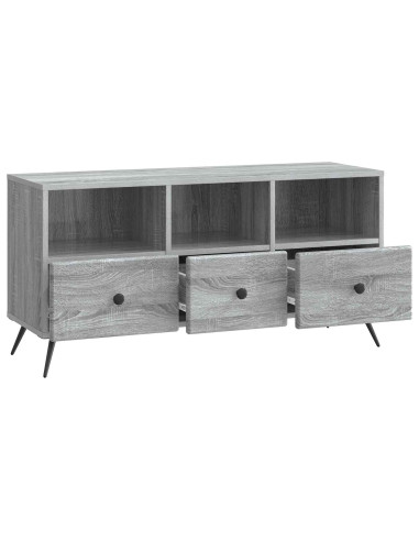 Mobile TV Grigio Sonoma 102 x 34,5 x 50 cm Legno ingegnerizzato