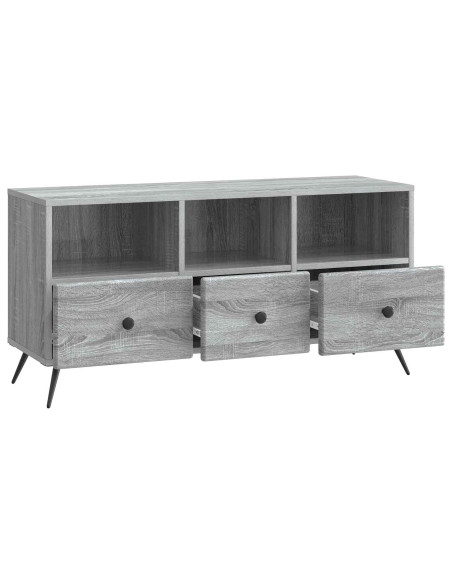 Mobile TV Grigio Sonoma 102 x 34,5 x 50 cm Legno ingegnerizzato
