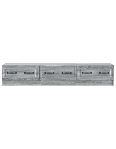 Mobile TV Grigio Sonoma 147 x 34,5 x 27 cm Legno ingegnerizzato
