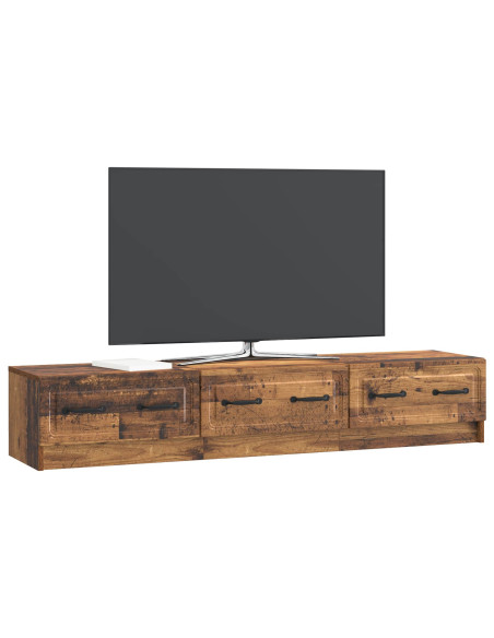 Mobile TV Legno antico 147 x 34,5 x 27 cm Legno ingegnerizzato