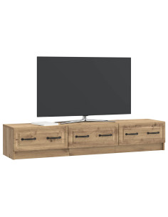 Mobile TV con cassetto Rovere Artigianale 147 x 34,5 x 27 cm 2