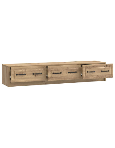 Mobile TV con cassetto Rovere Artigianale 147 x 34,5 x 27 cm