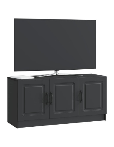 Mobile TV Nero 99 x 34,5 x 47 cm Legno ingegnerizzato