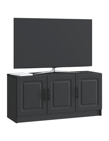 Mobile TV Nero 99 x 34,5 x 47 cm Legno ingegnerizzato