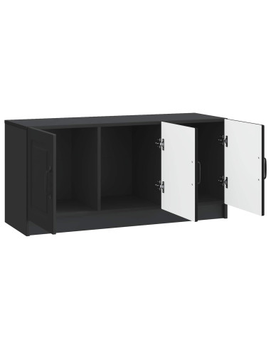 Mobile TV Nero 99 x 34,5 x 47 cm Legno ingegnerizzato