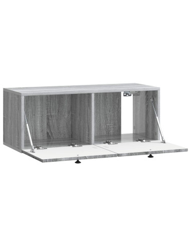 Mobile Porta TV da Muro Grigio Sonoma 78,5 x 31 x 30 cm