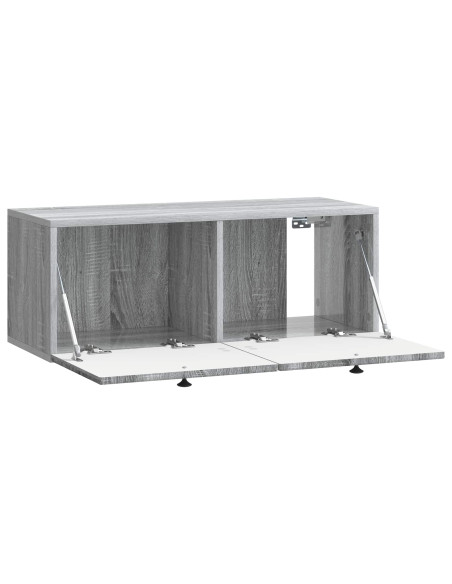Mobile Porta TV da Muro Grigio Sonoma 78,5 x 31 x 30 cm