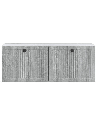 Mobile Porta TV da Muro Grigio Sonoma 78,5 x 31 x 30 cm