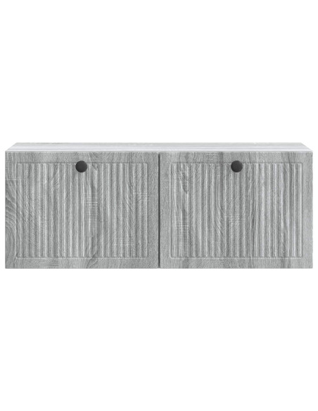 Mobile Porta TV da Muro Grigio Sonoma 78,5 x 31 x 30 cm