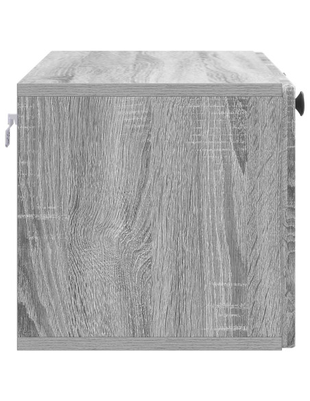 Mobile Porta TV da Muro Grigio Sonoma 78,5 x 31 x 30 cm