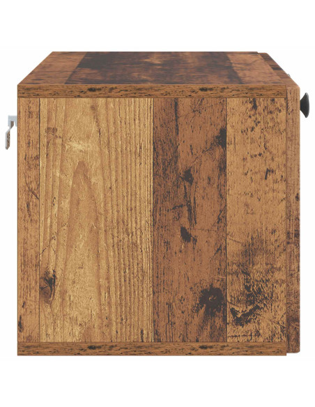Mobile Porta TV da Muro Legno antico 78,5 x 31 x 30 cm