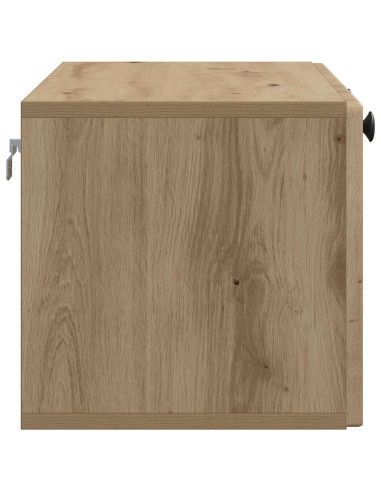 Mobile Porta TV da Muro Rovere Artigianale 78,5 x 31 x 30 cm