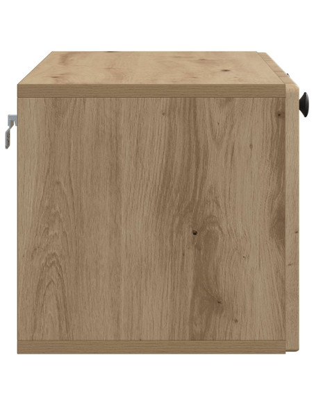 Mobile Porta TV da Muro Rovere Artigianale 78,5 x 31 x 30 cm