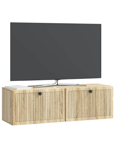 Mobile Porta TV da Muro Rovere Sonoma 98 x 31 x 30 cm