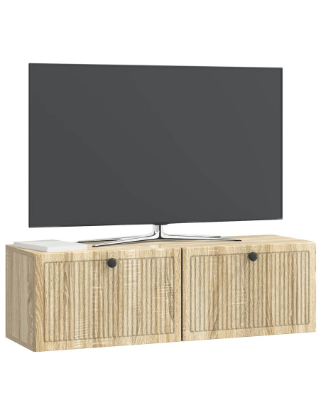 Mobile Porta TV da Muro Rovere Sonoma 98 x 31 x 30 cm
