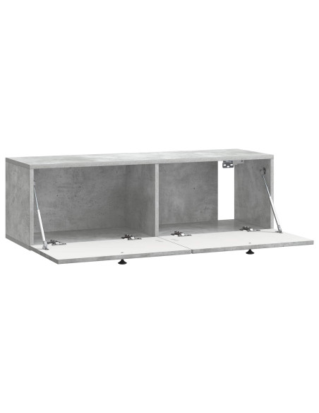 Mobile Porta TV da Muro Grigio Cemento 98 x 31 x 30 cm