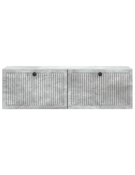 Mobile Porta TV da Muro Grigio Cemento 98 x 31 x 30 cm